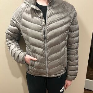 The North Face Women's Gray Puffer Jacket